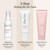 Rizos Curls 3-Step Styling Kit - Define, Style, Hold with Curl Defining Cream, Light Hold Gel & Refresh Spray – Enhances Shine, Moisture & Frizz Control for All Curl Types 2c–4c – Sulfate Paraben Free