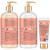 SheaMoisture Shampoo, Conditioner, Curl & Shine + Curl Enhancing Smoothie