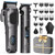 VGRPRO Hair Clippers for Men Professional, Cordless Clipper and Trimmer Set