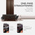 TYMO Flat Iron Hair Straightener Brush 2 in 1, 200M Ions Ceramic Hot Comb
