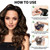 Dark Brown Hair Dye Shampoo for 100% Gray Coverage, Hair Color Shampoo