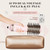Dual Voltage Travel Size Hot Air Brush Dryer & Styler for European Travel