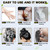 IIIMEIDU KAISASA Dark Brown Hair Dye Shampoo for Gray Hair
