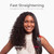 TYMO Hair Straightener Brush - Ionic Plus Straightening Brush for Women