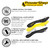 PowerStep Pinnacle Work Insoles, Work Boot Arch Support, Plantar Fasciitis Relief, Pronation, Arch Support Shoe Inserts, Orthotic for Men and Women, Made in the USA (Men's 14-15)