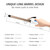 HOSON 3/4 Inch Curling Iron for Short Hair Extra Long Barrel