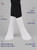 Hugh Ugoli Women's Cotton Diabetic Ankle Socks, Wide, Thin, Loose Fit and Stretchy, Seamless Toe, Non Binding Top, 8 Pairs, White, Shoe Size: 6-9