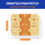 18 Count DRMITSUI Pain Relief Patch for Back, Neck, Shoulder and Knee Discomfort, Up to 8 Hour Comfort, Flexible Patch for Muscle and Joint Soreness