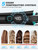 Mini Travel Curling Iron 1 Inch,Dual Voltage with European Plug Adapter