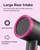ANNLARY Hair Dryer Blow Dryer with Diffuser, Plasma Ion Hairdryer with Comb