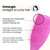 Tangle Teezer Large Ultimate Detangler Brush, Straight to Wavy, Runway Pink