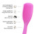 Tangle Teezer Large Ultimate Detangler Brush, Straight to Wavy, Runway Pink