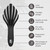 Wet Brush Go Green Curl Detangler Hair Brush - Black - Ultra-Soft IntelliFlex Detangling Bristles Glide Through Tangles with Ease - Great For Curly Hair - No Split Ends & Pain-Free (Pack of 2)