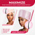 SISWOW Thermal Steamer Cap for Great Deep Conditioning With 10-level Heat for Natural Black Hair