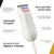 Wahl Professional White Peanut Clipper & Trimmer, Powerful Rotary Motor