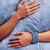 Slip Silk Hair Ties, Cornflower Skinny Scrunchies, Set of 4 | Anti-Damage