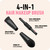 BOLDIFY Hairline Powder Brush, Root Touch Up Brush Applicator – Four-Ended