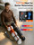 ALLJOY Leg Massager for Circulation and Pain Relief FSA, Gifts for Men Women Dad Mom, Leg Massager with Heat and Compression, 2 Heat 5 Modes 4 Intensities 4 Extenders