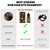 KAISASA Dark Brown Hair Dye Shampoo 3 in 1 for Gray Hair, Women & Men