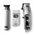 TPOB Slime 2 Barber Hair Clippers Trimmer Shaver Set for Men with Matte case and X Fade Blade (Matte White)