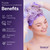 VANIDOX Sulfate Free Brass Toning Purple Shampoo and Conditioner Set for Grey and Silver Hair, Moisturizing & Color-Safe, Enhances Shine & Brightness, Made in USA (16 fl oz each)