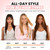 ELLA BELLA® Titanium Flat Iron Hair Straightener Large with Infrared