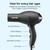 Conair Hair Dryer with Diffuser, Concentrator & Round Brush, Black