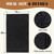 Orighty Salon Towels, 48 Pack Black Microfiber Hair Towel (16 x 29 Inch)