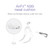 ResMed AirFit N30i Cushion - Nasal CPAP Mask Cushion Replacement - Soft Silicone - Quiet Venting - CPAP Supplies & Accessories - Wide. Frame System & Full Face Cushion are Not Included
