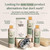 Organic Jaguar Natural Shampoo for Hair Care, Sulfate Free Shampoo with Castor Oil, Honey, Biotin, Glycerin, Aloe Vera & Mild Thickening Agent, Unscented, Dry to Color Treated to All Hair, 13.5 fl oz