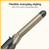 INFINITI PRO CONAIR Tourmaline Ceramic 1-Inch Curling Iron, Clamp Curling Iron, 1-Inch Barrel Produces Classic Curls, Hair Curler for Use on Short, Medium, and Long Hair, Champagne/Gray