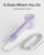 Laifen SE Lite High-Speed Ionic Hair Dryer with Diffuser, Purple