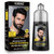 Kiwinz Professional Black Hair Color Shampoo for Men – 5 in 1 Hair Dye Shampoo for Grey Hair - Instant Hair Dye with 100% Color Accuracy with Natural Ingredients - Ammonia Free - 500ml (Black)