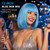 eNilecor Short Bob Hair Wigs 12" Straight with Flat Bangs Synthetic Colorful Cosplay Daily Party Wig for Women Natural As Real Hair+ Free Wig Cap (Blue)
