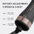 Dual Voltage Blow Dryer Brush Travel Hair Dryer Brush in One, 110-240V