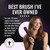 ERGO Super Gentle Round Brush for Blow Out - Salon Quality Hair Styling for Women - Roller for Wet and Dry Hair - Volumizing Care Blowout - ERG33:1.25"