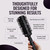 ERGO Ceramic Ionic Round Brush for Blow Out - Salon Quality Hair Brushes for Women - Roller Brush for Blow Drying, Wet and Dry Hair Styling, Volumizing Hair Care - ER53: 2"