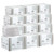 ForPro Professional Collection Expert Embossed Foil Sheets 500S, Aluminum, Pop-Up Foil Dispenser, Hair Foils for Color Application & Highlighting Services, Food Safe, 5” W x 10.75” L, (Pack of 12)