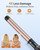 1 1/4 Inch Curling Wand for Long Hair Ceramic Long Barrel