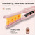 SAOSA Mini Pencil Flat Iron for Short Hair - 0.3" Ultra-Thin Hair Straightener & Curler, 9 Temp (190°F-430°F), Ceramic Tourmaline, Fast 30s Heat Up, Travel Kit with Pouch & Glove, Dual Voltage