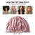 Kaome 100% Mulberry Silk Bonnet for Sleeping Women, Large Double Layer