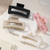 Auseibeely 4Pcs Cloud Soft Claw Clips 5'' Extra Large Silicone Hair Clips