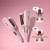 L'ANGE Hair SculptWaver Titanium Deep Wave | 1.3 Inch Hair Crimper for Effortless Beach Waves | 3 Barrel Hair Waver with Adjustable Heat | Dual Voltage & Smart Timer | Blush - Large