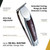 Wahl Professional 5 Star Cordless Detailer Li Trimmer, Chrome & Burgundy