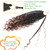 Fulcrum Goddess Box Braids Crochet Hair 12 Inch,9 Packs Boho Box Braid Crochet Hair for Women,Pre-looped Bohemian 3X Crochet Braiding Hair with Curly Ends(12Inch, 1B/4/30#)