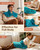 iDOO Graphene-Infused Heating Pad for Neck Shoulders and Back, Fathers Day Dad Gifts for Men, Gifts for Women Men Elderly, FSA Eligible Items Only List, Weighted Heat Pads for Pain Relief