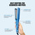 BaBylissPRO Hair Straightener, Nano Titanium Technology, 1 1/2", Blue