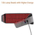 Comfytemp Red Light Belt with 126 LEDs, Wearable Red Light Wrap with Timer, 660nm & 850nm, Birthday Gifts for Men Dad Women Mom, 22W(Corded)