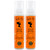 Camille Rose Spiked Honey Mousse 2-Pack – 4-in-1 Hair Styling Mousse with Rice Water for Softness, Strength, Shine, Frizz-Control, 8 Fl Oz Ea