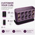 Remington Thermaluxe Hot Rollers, Hair Setter Curlers, 20-Piece Set